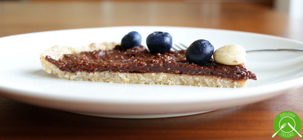 czekoladowa tarta bez pieczenia